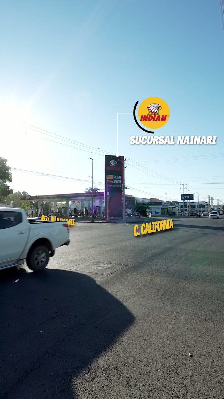Indian Gas Station — Coffee Break & Animación 3D